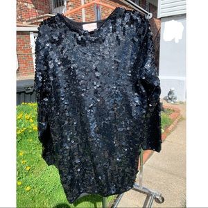 💚💚  Sequin VINTAGE sweater